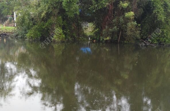 外浦土地堂前面野河