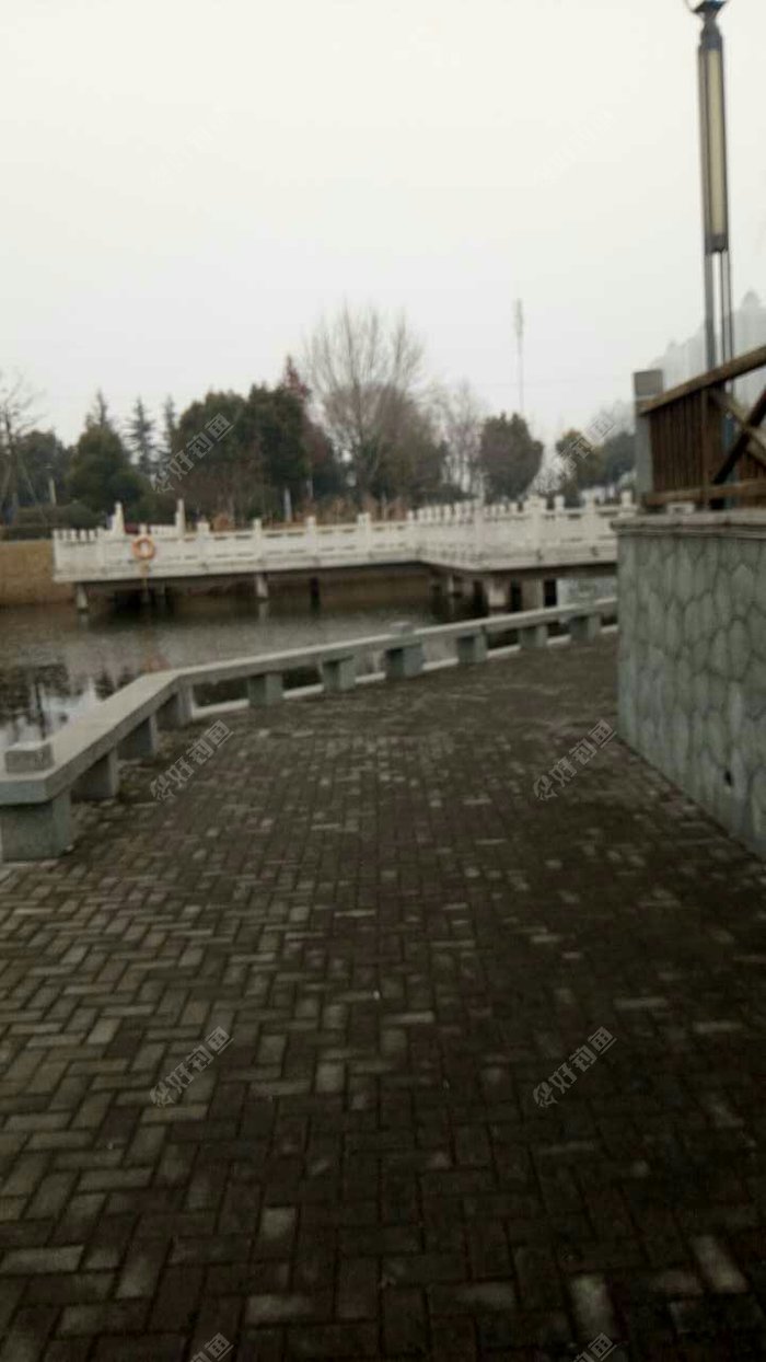 古黄河水景公园曲桥