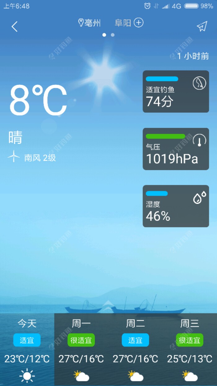 显示南风2级