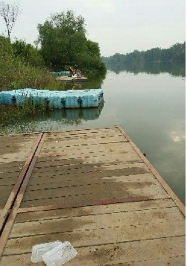 太白岛长江渔村