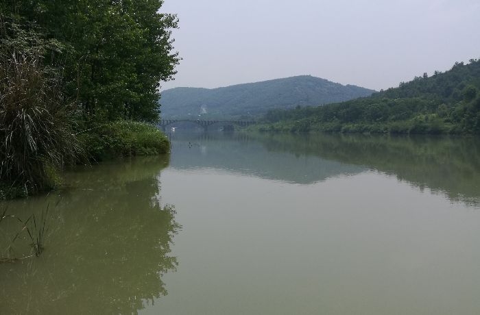 湖南常德澧县澧水河