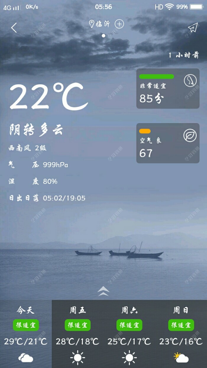今日天氣