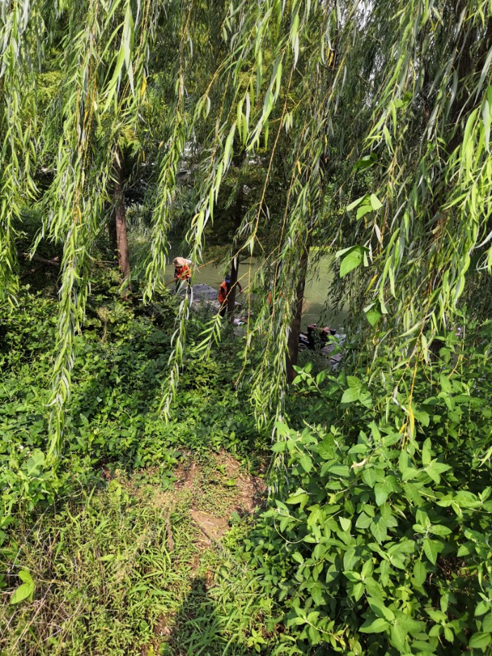 辛勤劳动的清洁工