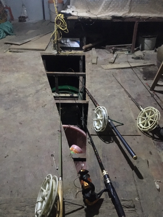 三杆齐下的样子