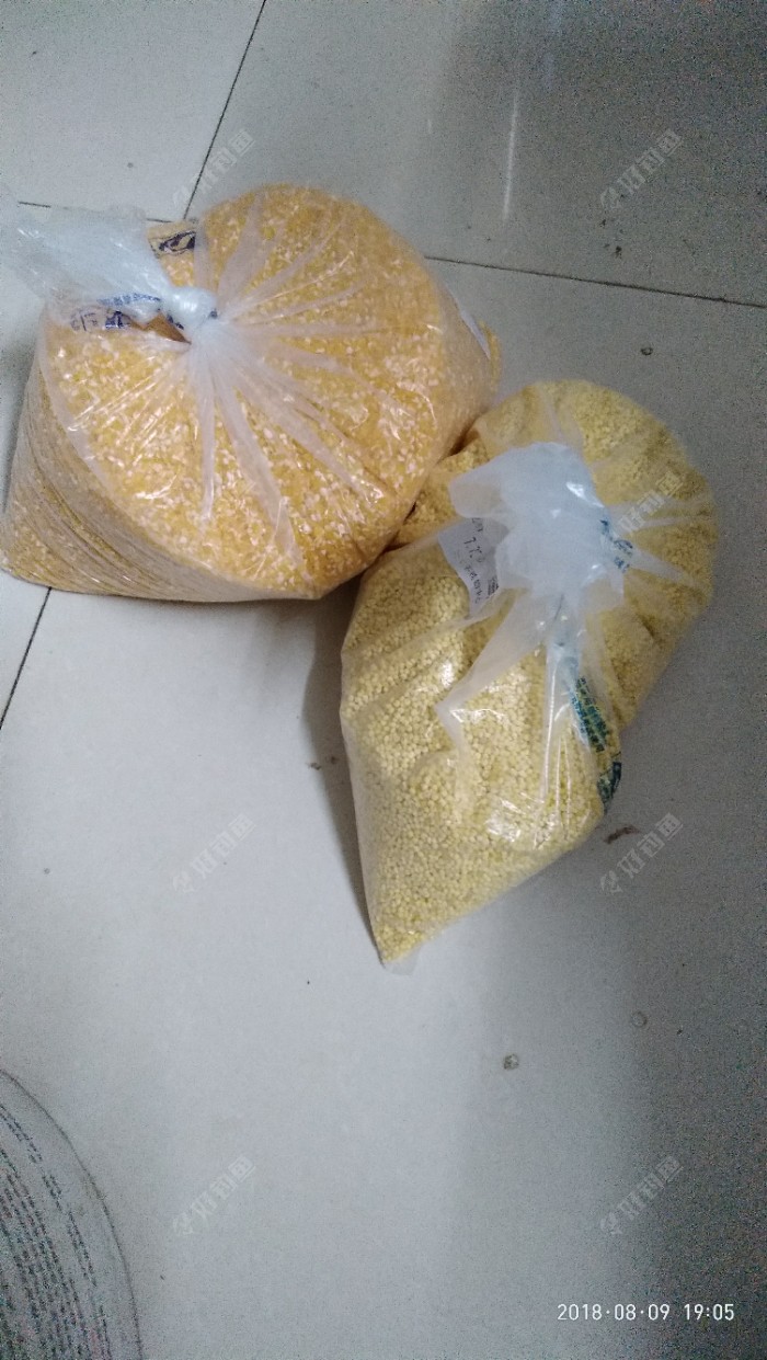 碎玉米加小米三斤多
